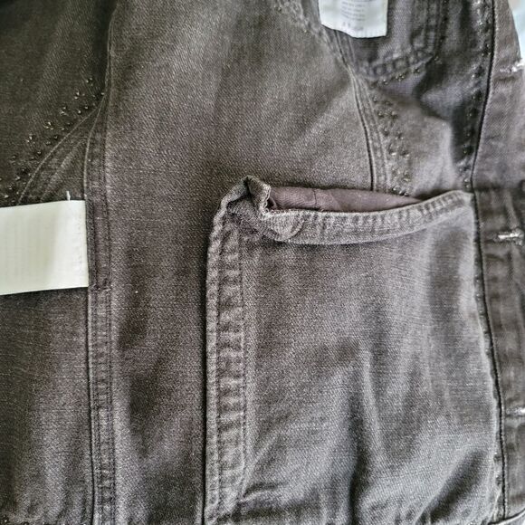 Frame le studded denim jacket black - Picture 5 of 10